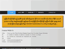 Tablet Screenshot of mmmconstruction.com